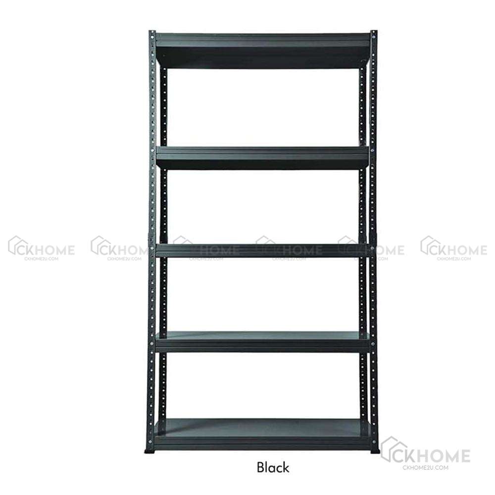 Boltless 5 Tiers Color Rack - Black 